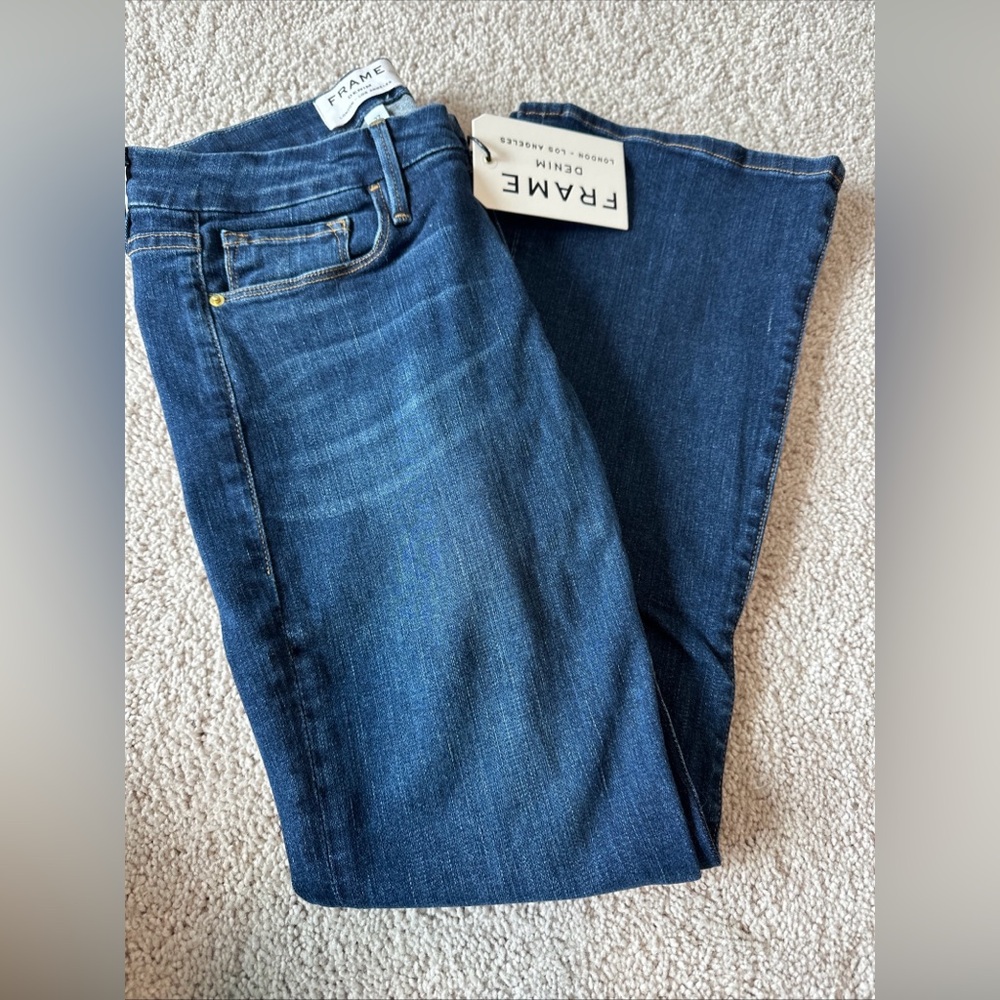 Frame Denim Le Crop Mini Boot Size: 27 New W Tags Retail $248 GORGEOUS - Picture 5 of 5